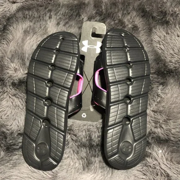 Under Armour 3026027 Womens UA Ignite Pro Slides Flip Flop Foam, Size 12 - Picture 5 of 5